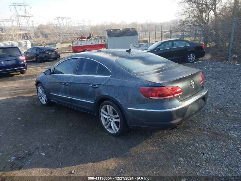 2013 Volkswagen Cc 2.0T Lux VIN: WVWRP7AN8DE526035 Lot: 41190354