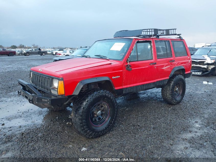 1996 Jeep Cherokee Sport/Classic VIN: 1J4FJ68S4TL244893 Lot: 41190369