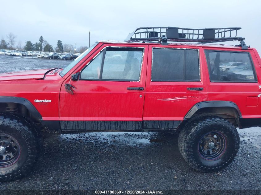 1996 Jeep Cherokee Sport/Classic VIN: 1J4FJ68S4TL244893 Lot: 41190369