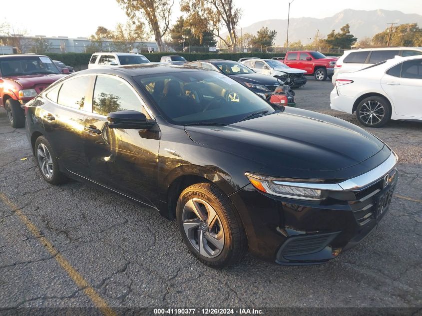 2019 Honda Insight Ex VIN: 19XZE4F56KE002929 Lot: 41190377