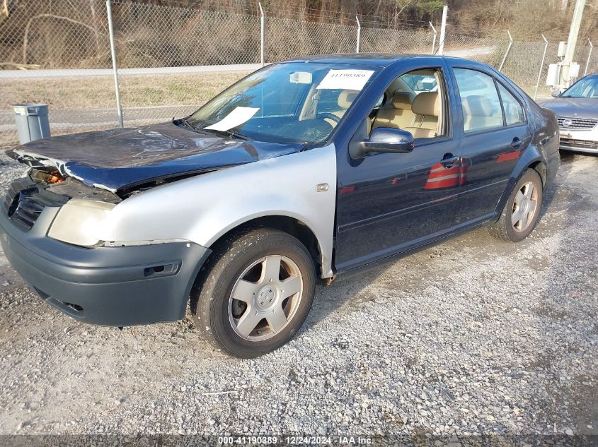 2000 Volkswagen Jetta Gls VIN: 3VWSA29M9YM183525 Lot: 41190389