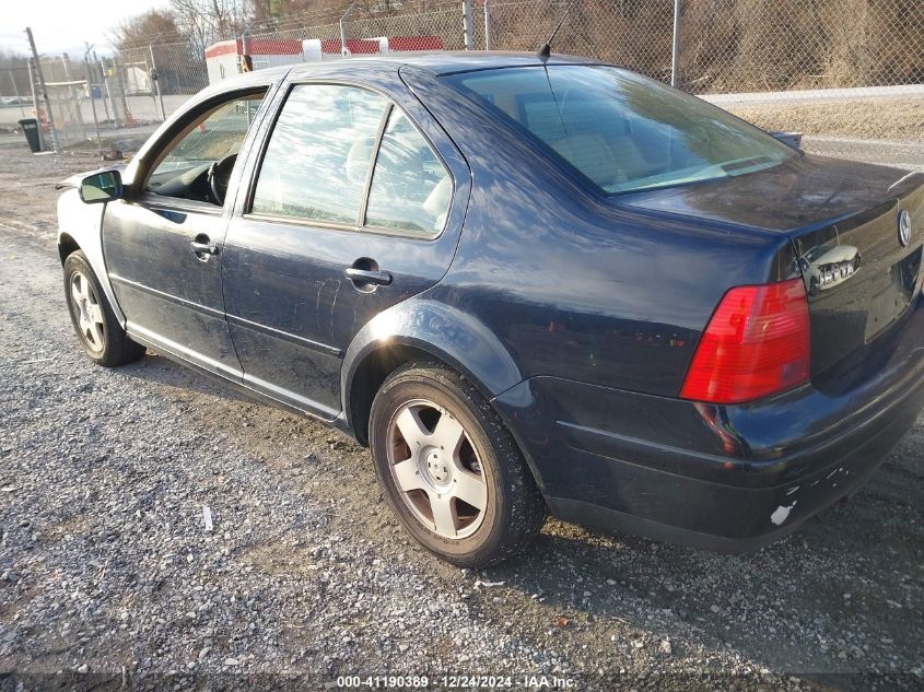 2000 Volkswagen Jetta Gls VIN: 3VWSA29M9YM183525 Lot: 41190389