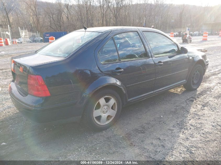 2000 Volkswagen Jetta Gls VIN: 3VWSA29M9YM183525 Lot: 41190389