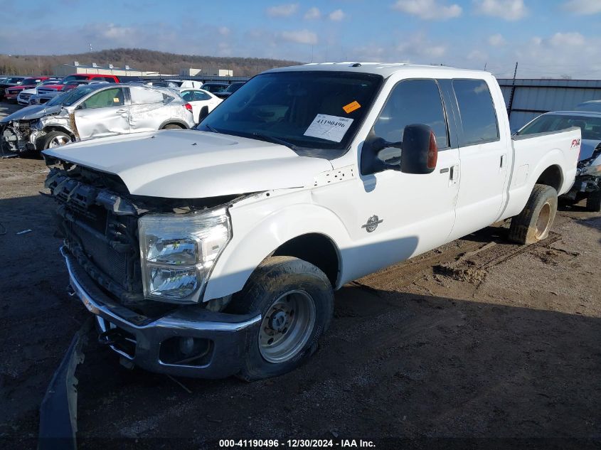 2015 Ford F250 Lariat VIN: 1FT7W2BTXFEA32630 Lot: 41190496