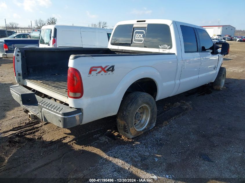 2015 Ford F250 Lariat VIN: 1FT7W2BTXFEA32630 Lot: 41190496