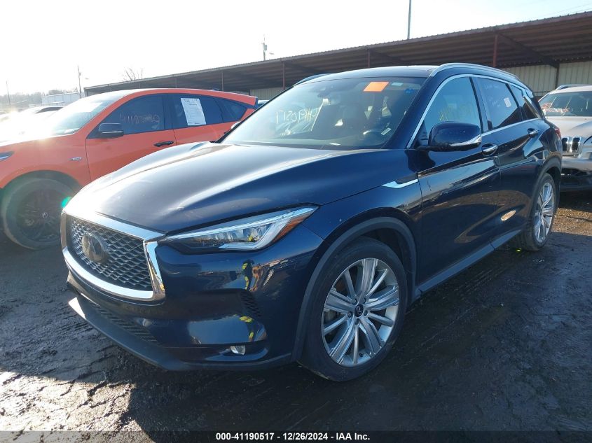 2020 Infiniti Qx50 Sensory VIN: 3PCAJ5M19LF111797 Lot: 41190517