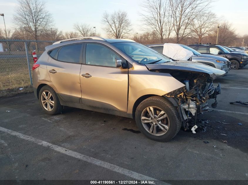 2013 Hyundai Tucson Gls VIN: KM8JUCAC4DU672897 Lot: 41190561