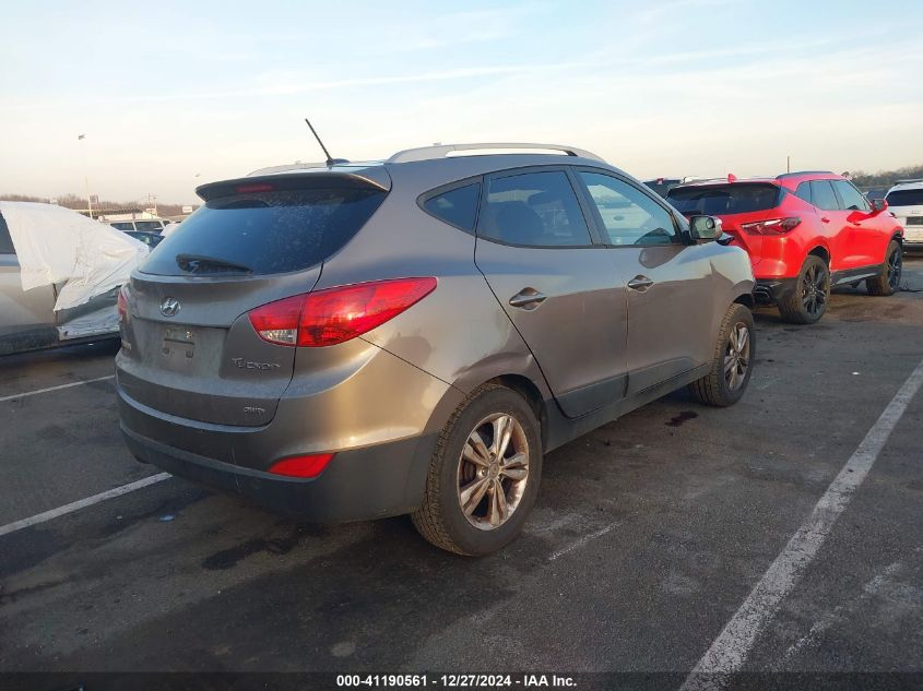 2013 Hyundai Tucson Gls VIN: KM8JUCAC4DU672897 Lot: 41190561