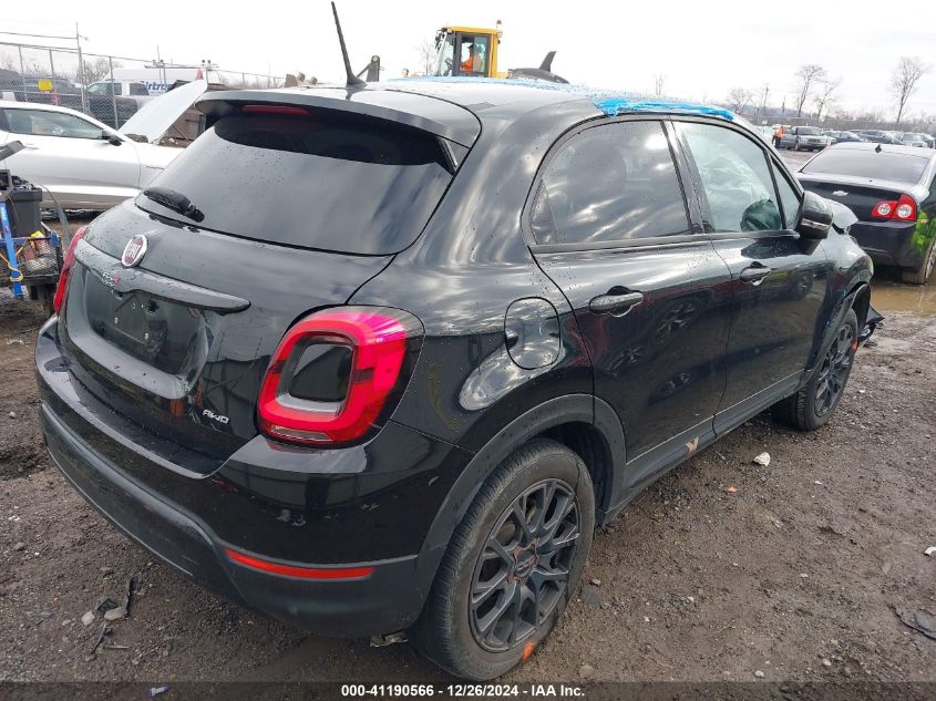 2019 Fiat 500X Urbana Awd VIN: ZFBNFYB16KP822131 Lot: 41190566