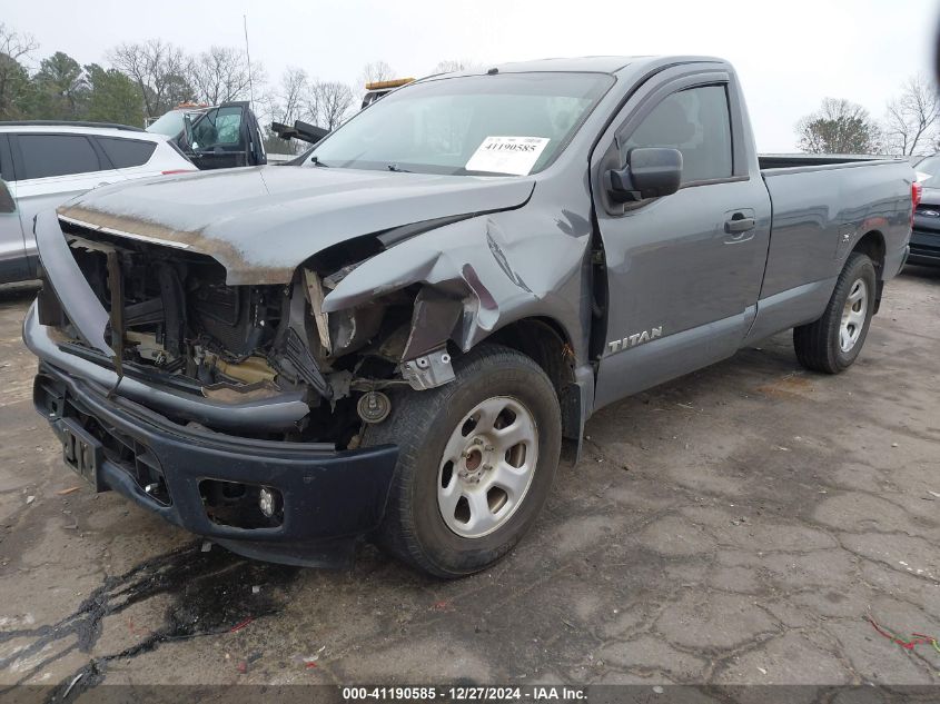 2018 Nissan Titan S VIN: 1N6AA1R75JN506268 Lot: 41190585