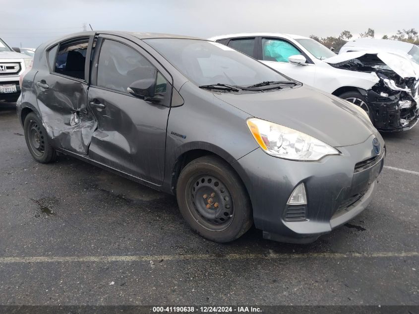 2014 Toyota Prius C Three VIN: JTDKDTB32E1570282 Lot: 41190638