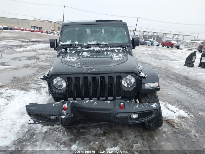 2021 Jeep Gladiator Rubicon 4X4 VIN: 1C6JJTBG5ML605799 Lot: 41190679