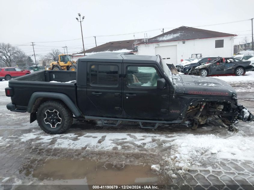 2021 Jeep Gladiator Rubicon 4X4 VIN: 1C6JJTBG5ML605799 Lot: 41190679