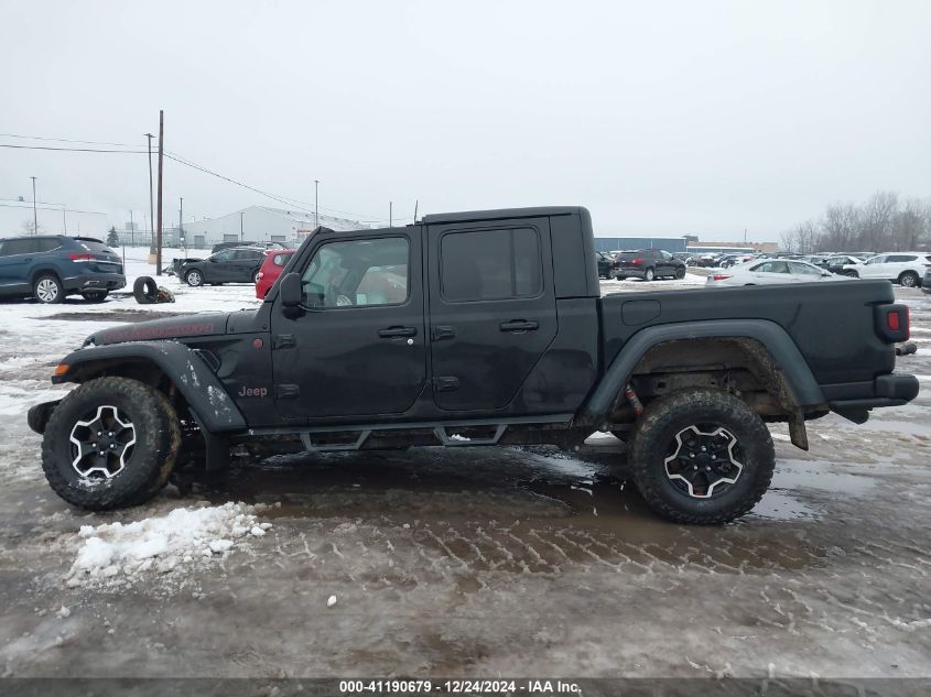 2021 Jeep Gladiator Rubicon 4X4 VIN: 1C6JJTBG5ML605799 Lot: 41190679