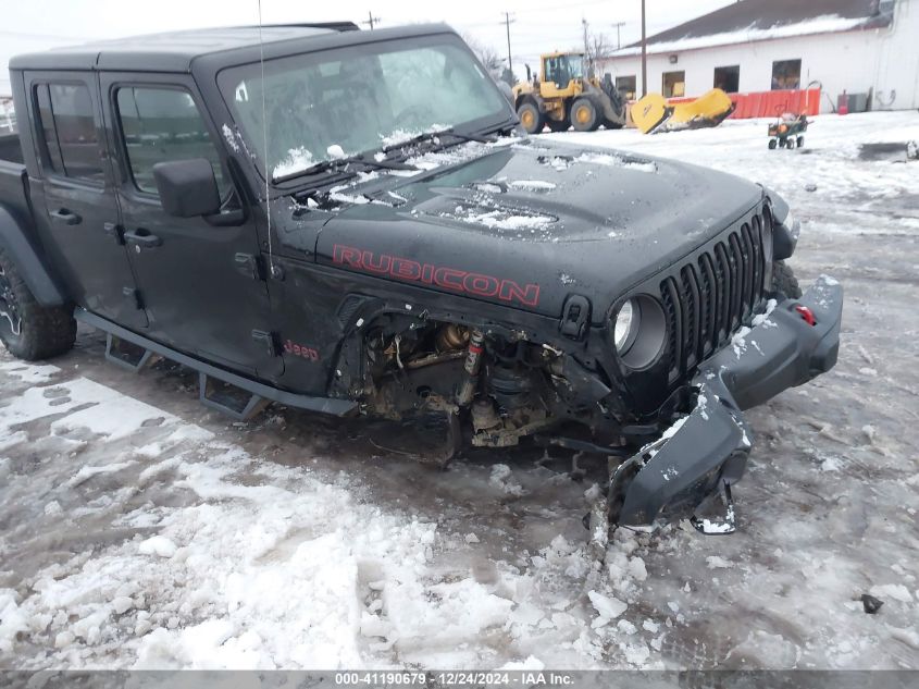 2021 Jeep Gladiator Rubicon 4X4 VIN: 1C6JJTBG5ML605799 Lot: 41190679