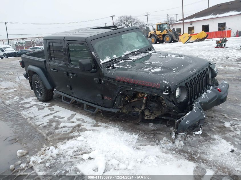 2021 Jeep Gladiator Rubicon 4X4 VIN: 1C6JJTBG5ML605799 Lot: 41190679