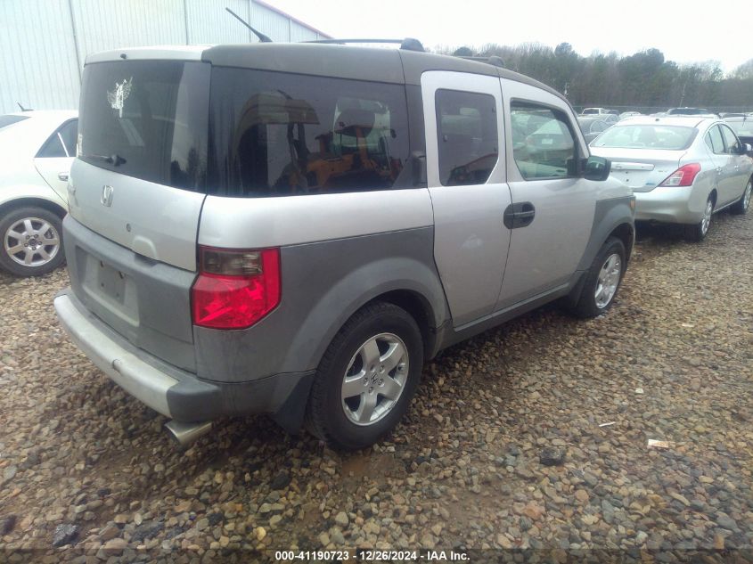 2003 Honda Element Ex VIN: 5J6YH18523L007806 Lot: 41190723