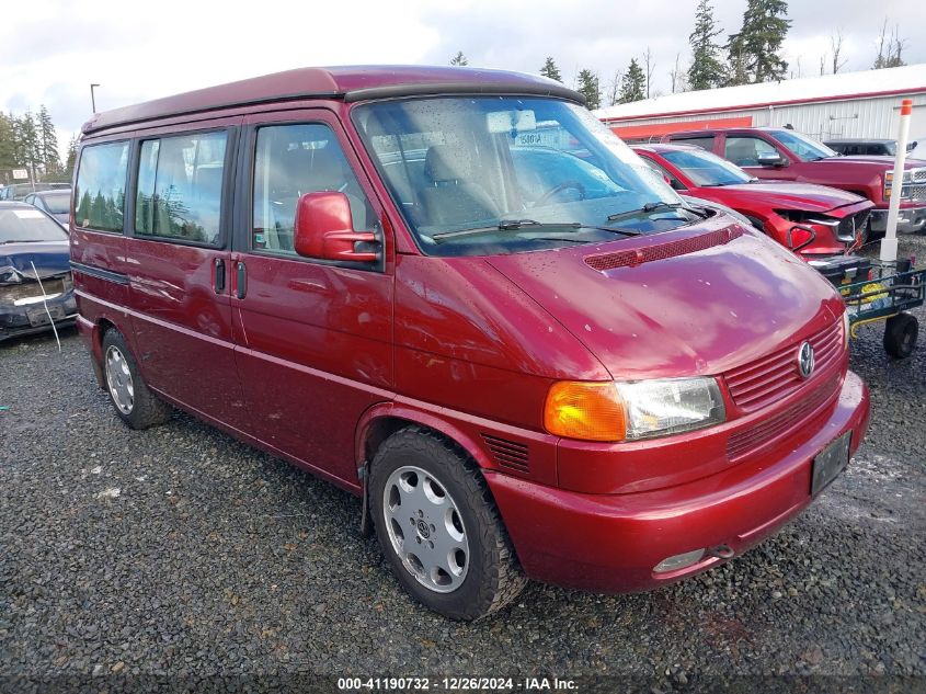 2001 Volkswagen Eurovan Mv VIN: WV2NB470X1H112225 Lot: 41190732