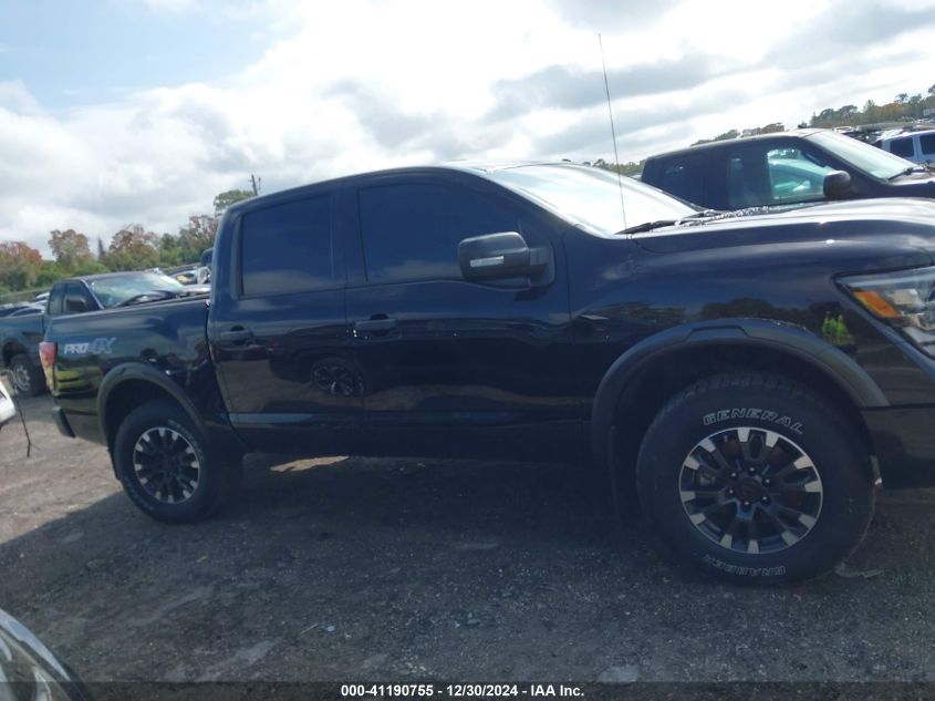 2021 Nissan Titan Pro-4X 4X4 VIN: 1N6AA1ED8MN523033 Lot: 41190755