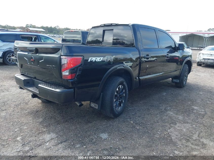 2021 Nissan Titan Pro-4X 4X4 VIN: 1N6AA1ED8MN523033 Lot: 41190755