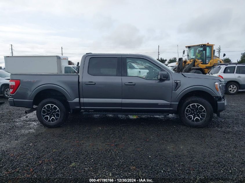 2022 Ford F-150 Lariat VIN: 1FTFW1ED4NFC17064 Lot: 41190766