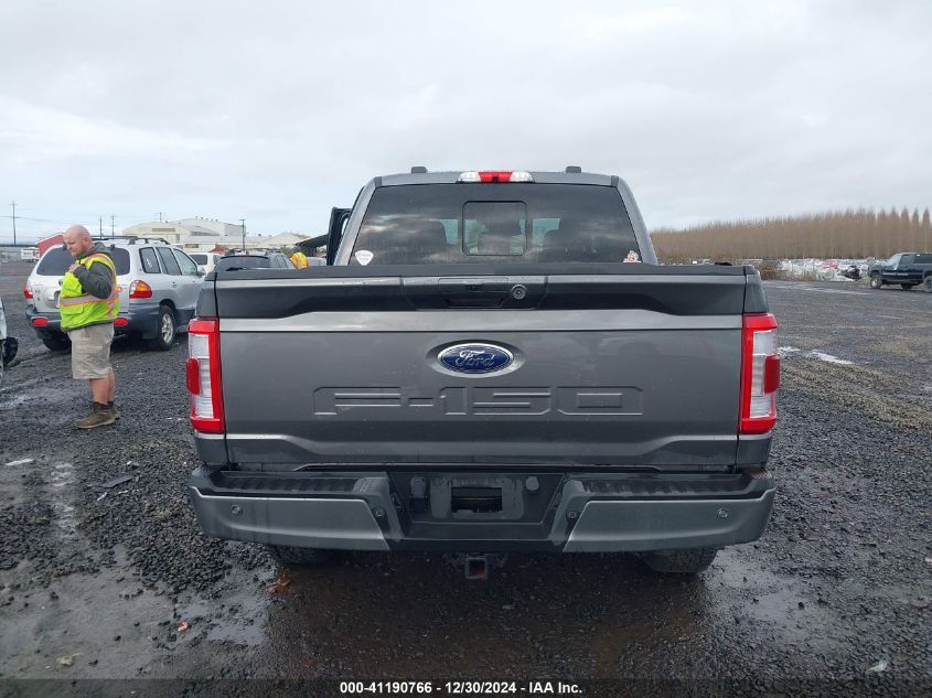 2022 Ford F-150 Lariat VIN: 1FTFW1ED4NFC17064 Lot: 41190766