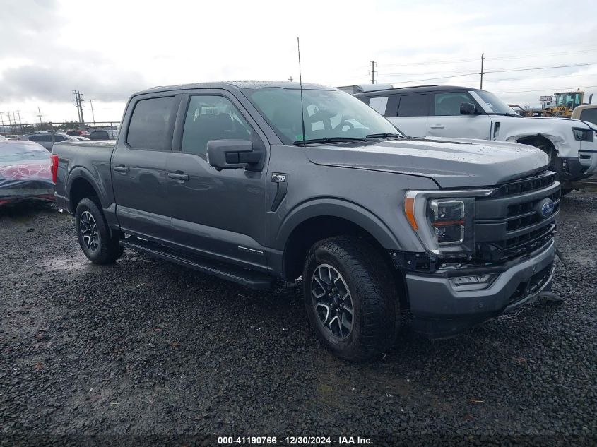 2022 Ford F-150 Lariat VIN: 1FTFW1ED4NFC17064 Lot: 41190766