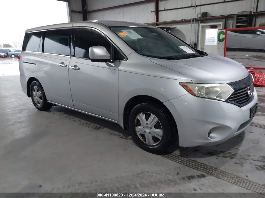 2014 Nissan Quest S VIN: JN8AE2KP3E9104078 Lot: 41190820