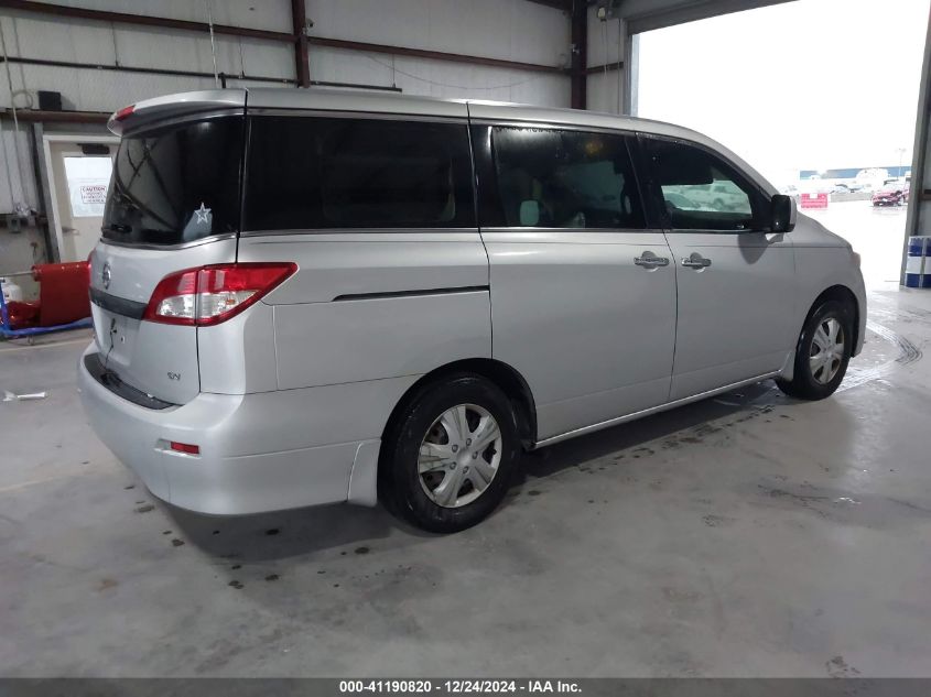 2014 Nissan Quest S VIN: JN8AE2KP3E9104078 Lot: 41190820