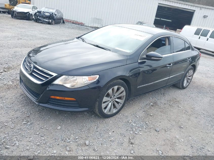 2012 Volkswagen Cc Sport VIN: WVWMP7AN1CE537211 Lot: 41190823