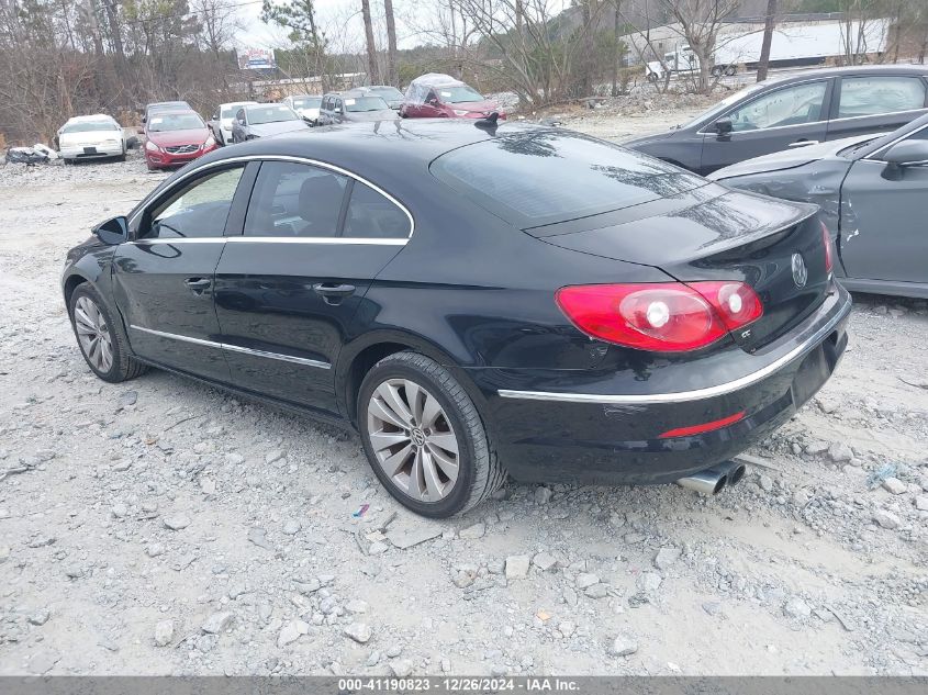 2012 Volkswagen Cc Sport VIN: WVWMP7AN1CE537211 Lot: 41190823