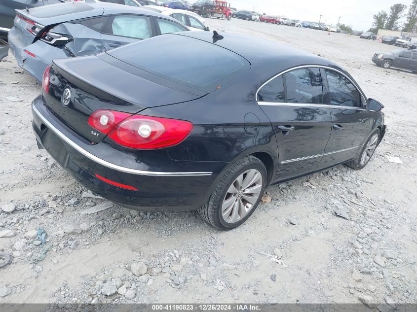 2012 Volkswagen Cc Sport VIN: WVWMP7AN1CE537211 Lot: 41190823