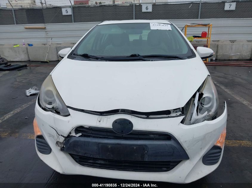 2016 Toyota Prius C One VIN: JTDKDTB32G1127035 Lot: 41190835