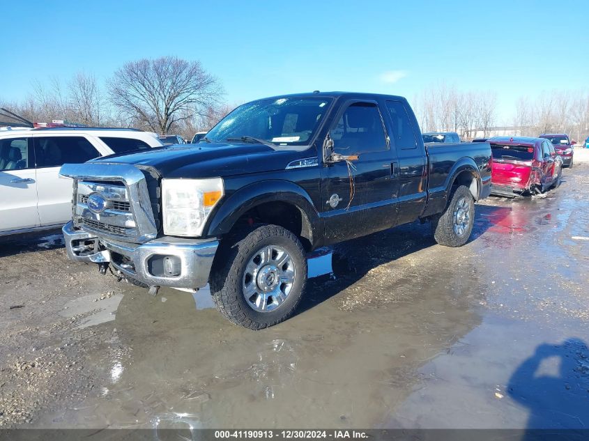 2012 Ford F-250 Lariat VIN: 1FT7X2BT9CEA24009 Lot: 41190913