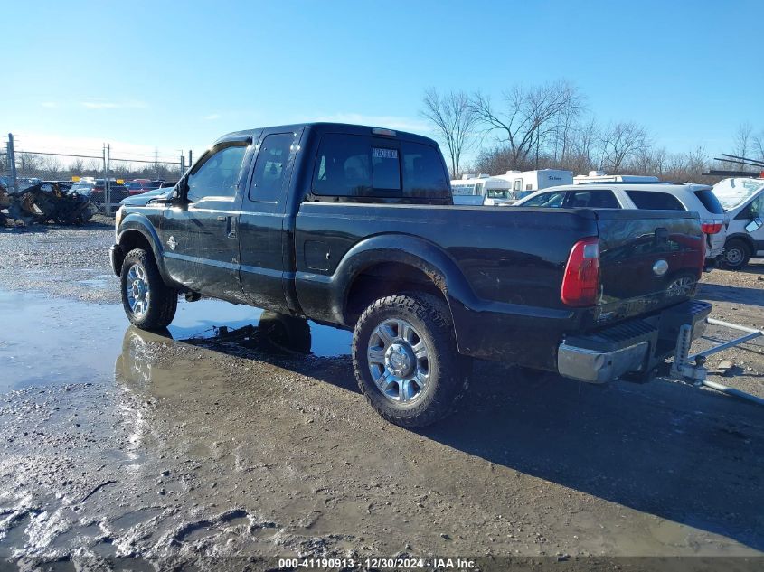 2012 Ford F-250 Lariat VIN: 1FT7X2BT9CEA24009 Lot: 41190913