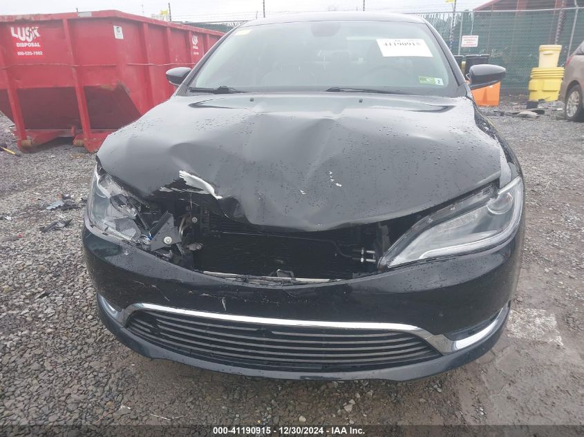 2016 Chrysler 200 Limited VIN: 1C3CCCAB5GN179059 Lot: 41190915