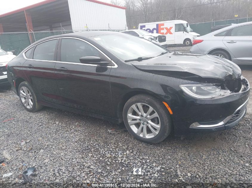 2016 Chrysler 200 Limited VIN: 1C3CCCAB5GN179059 Lot: 41190915