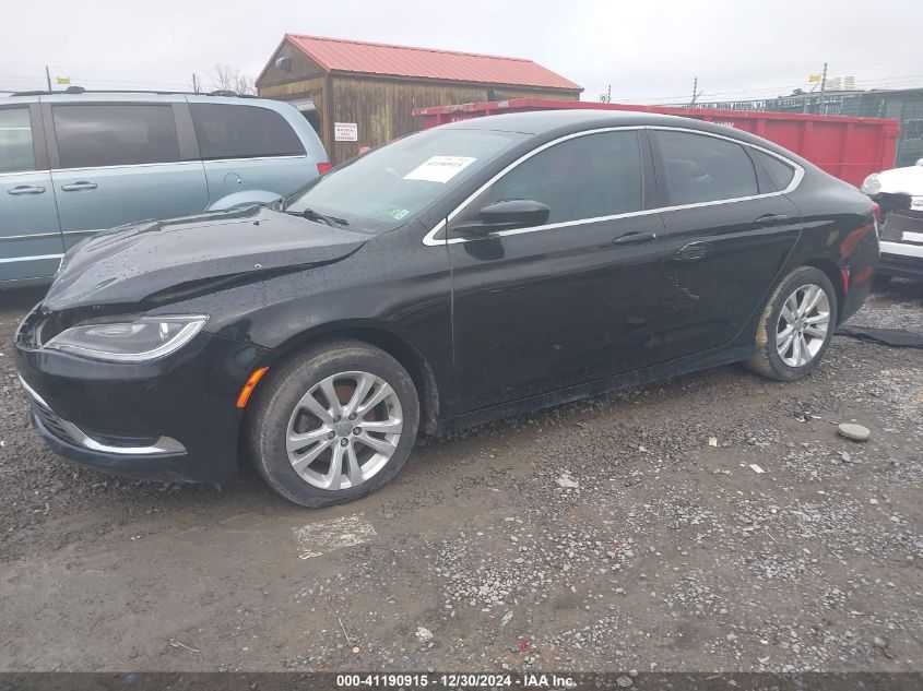 2016 Chrysler 200 Limited VIN: 1C3CCCAB5GN179059 Lot: 41190915