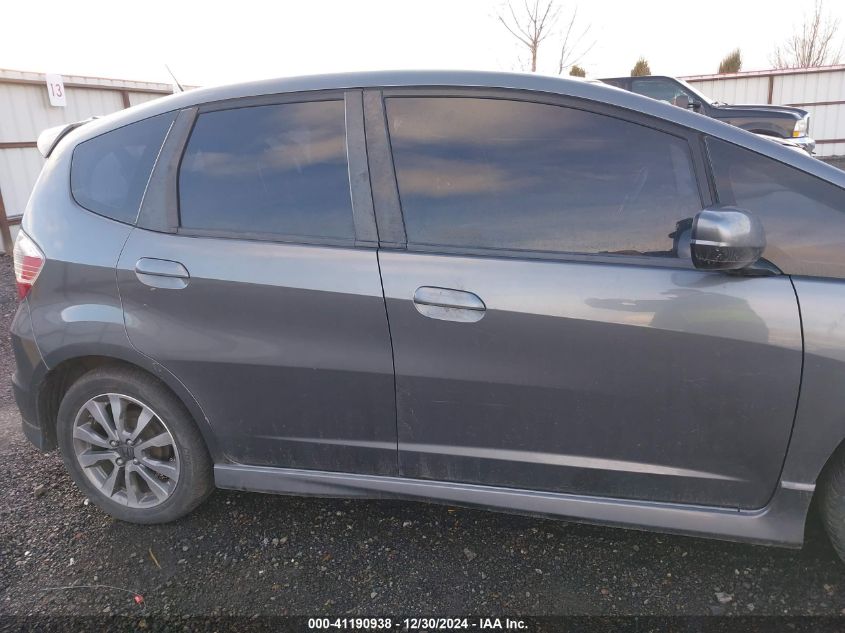 2013 Honda Fit Sport VIN: JHMGE8H54DC029275 Lot: 41190938