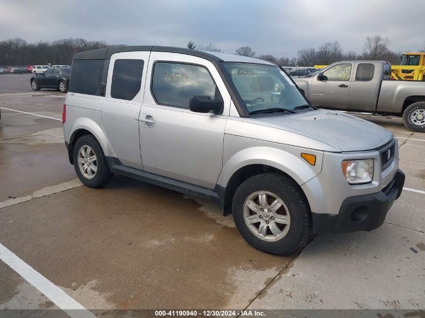 2006 Honda Element Ex-P VIN: 5J6YH187X6L013925 Lot: 41190940