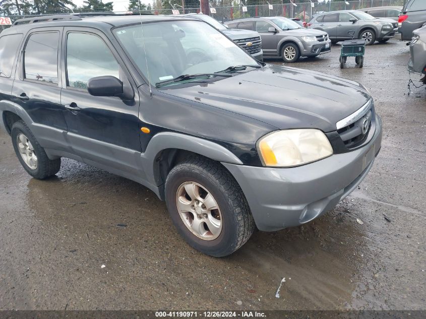 2001 Mazda Tribute Es V6/Lx V6 VIN: 4F2CU08131KM10196 Lot: 41190971