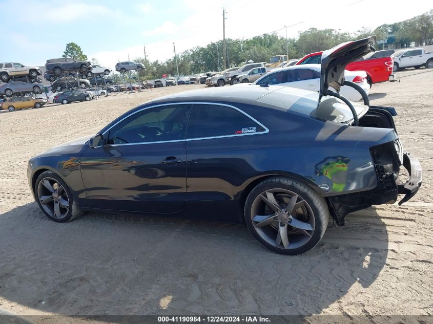 2012 Audi A5 2.0T Premium VIN: WAULFAFR5CA021378 Lot: 41190984