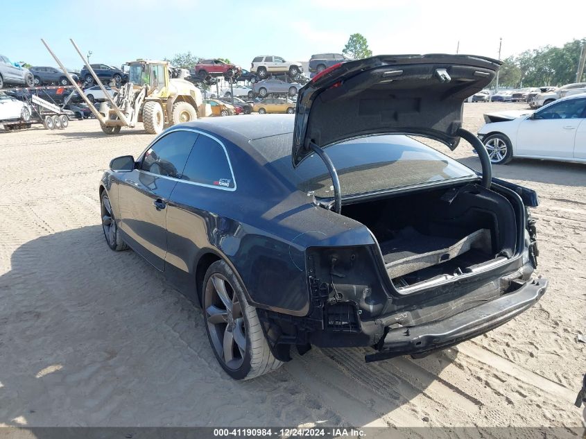 2012 Audi A5 2.0T Premium VIN: WAULFAFR5CA021378 Lot: 41190984