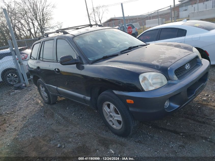 2002 Hyundai Santa Fe Gls/Lx VIN: KM8SC13D22U232904 Lot: 41190999