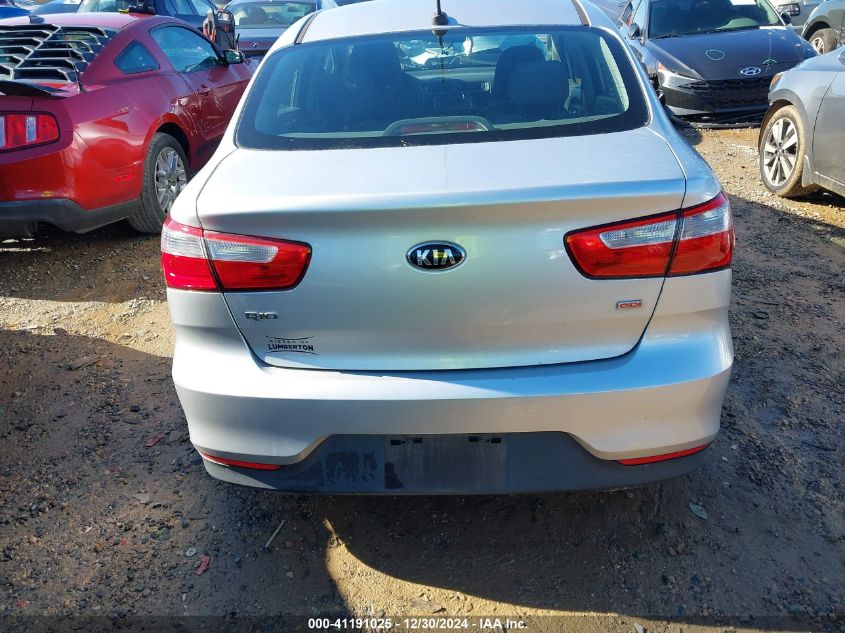 2016 Kia Rio Lx VIN: KNADM4A3XG6639920 Lot: 41191025