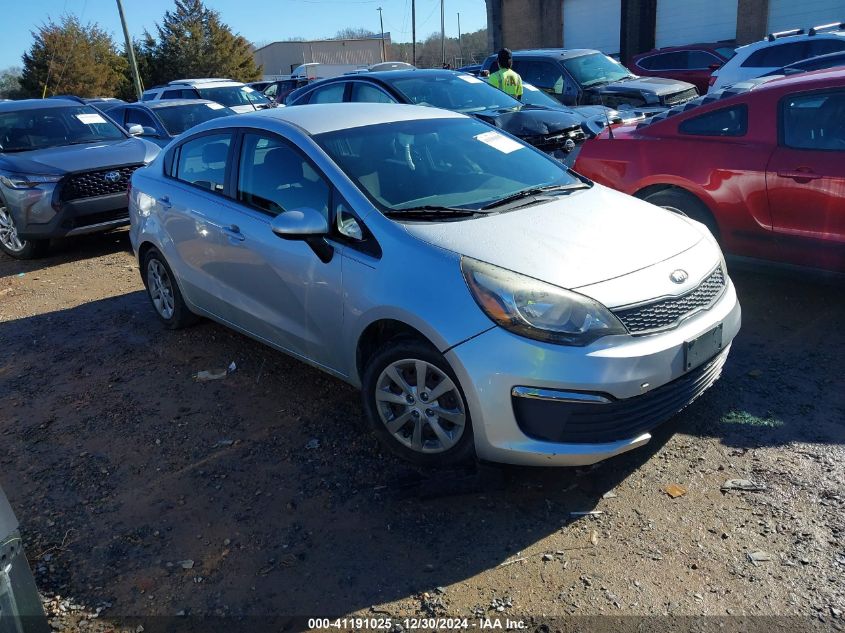 2016 Kia Rio Lx VIN: KNADM4A3XG6639920 Lot: 41191025