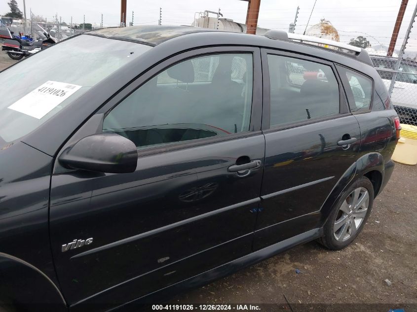 2008 Pontiac Vibe VIN: 5Y2SL65868Z400833 Lot: 41191026