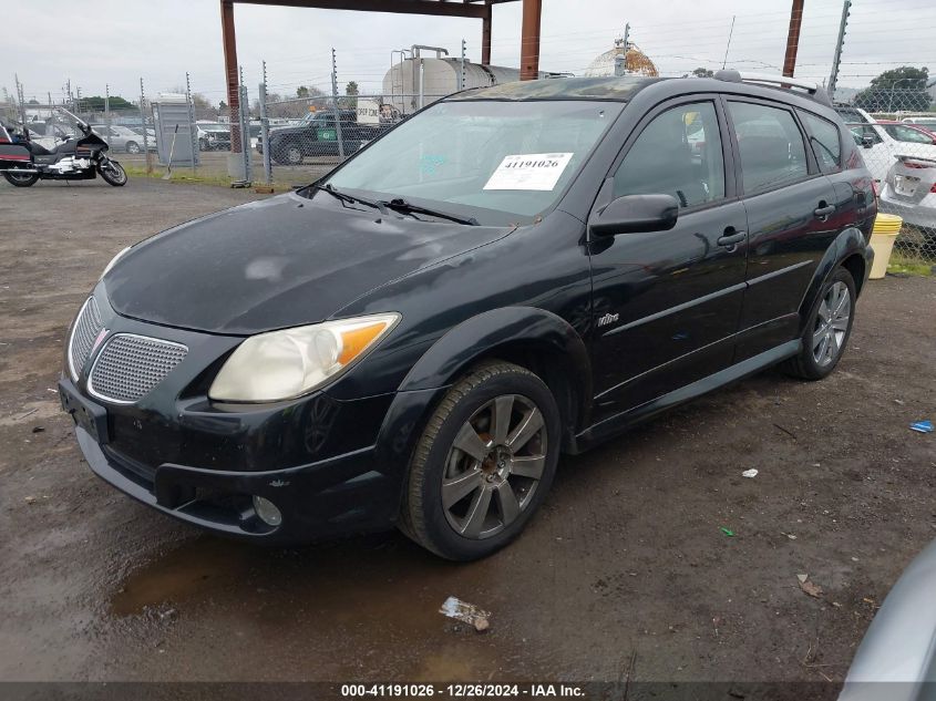 2008 Pontiac Vibe VIN: 5Y2SL65868Z400833 Lot: 41191026