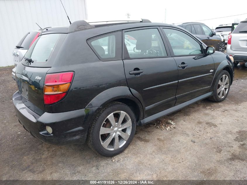 2008 Pontiac Vibe VIN: 5Y2SL65868Z400833 Lot: 41191026