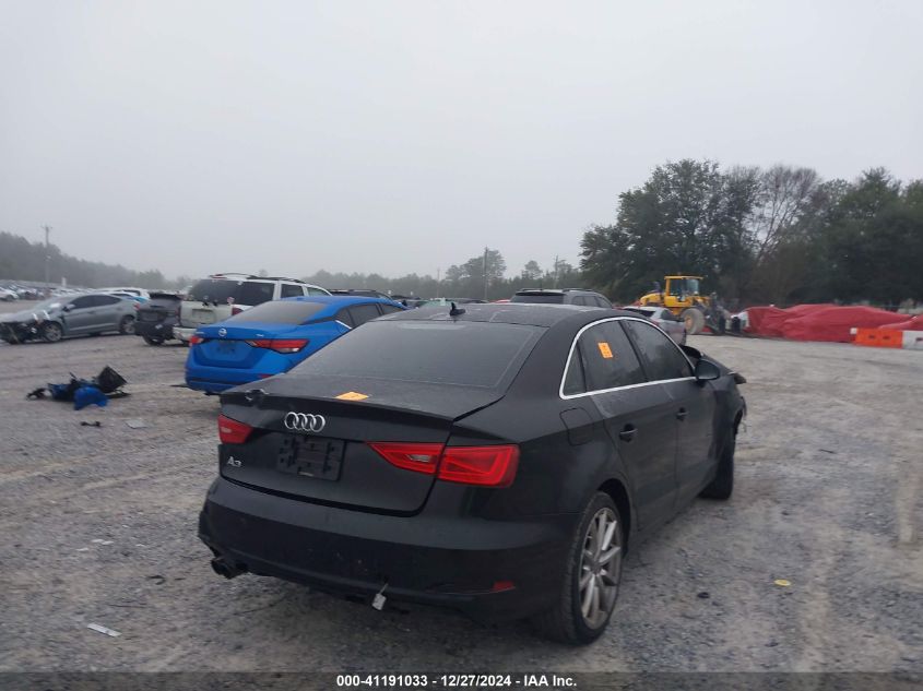 2015 Audi A3 1.8T Premium VIN: WAUACGFF7F1005230 Lot: 41191033